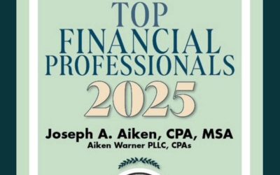 Joseph Aiken named one of Northern Virginia Magazine’s Top Financial Professionals
